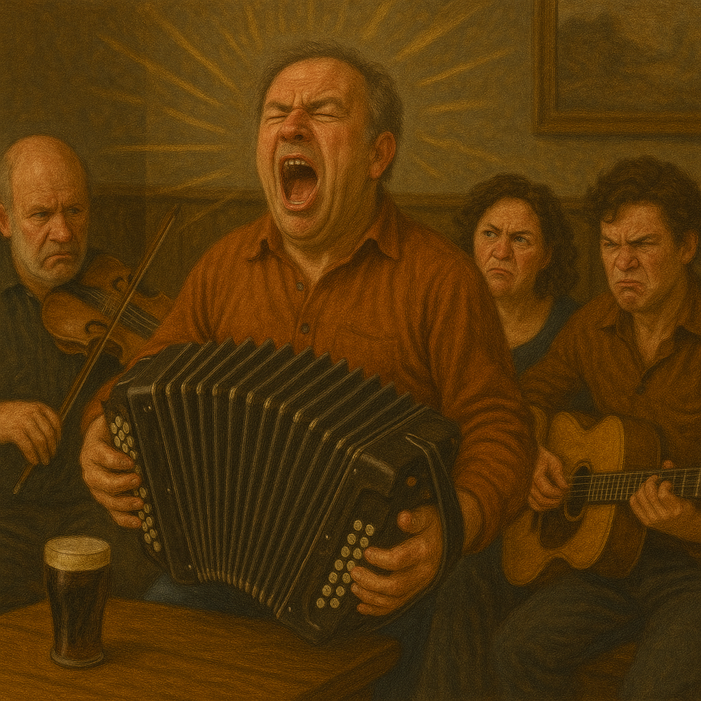 Bad Irish Music Session Etiquette Too Loud!